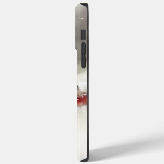 Deutscher Schäferhund Weihnachtsschnee im Winter Case-Mate iPhone Hülle (Rückseite / Links)