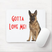 Deutscher Schäferhund-Welpen-Computermauspad Mousepad (Mit Mouse)