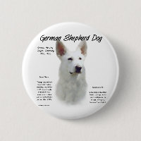 Deutscher Schäferhund (wht) Geschichtsdesign