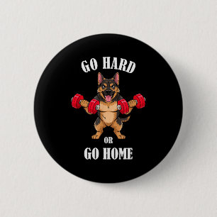 Deutscher Schäferhund Workout Hanteltraining Gewic Button