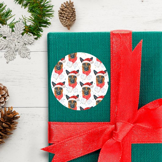 Deutscher Schäferhund züchten Hundeschema Sterne W Runder Aufkleber