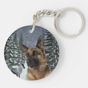 Deutscher Schäferring Schlüsselanhänger