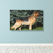 Deutscher Schäferstand Leinwanddruck (Insitu (Holzboden))