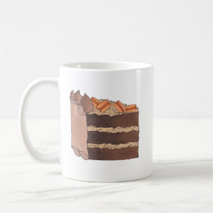 Deutscher Schokoladenkuchen Geburtstagsparty Kaffeetasse