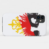 Deutscher Schwarzer Adler Case-Mate iPhone Hülle (Rückseite (Horizontal))