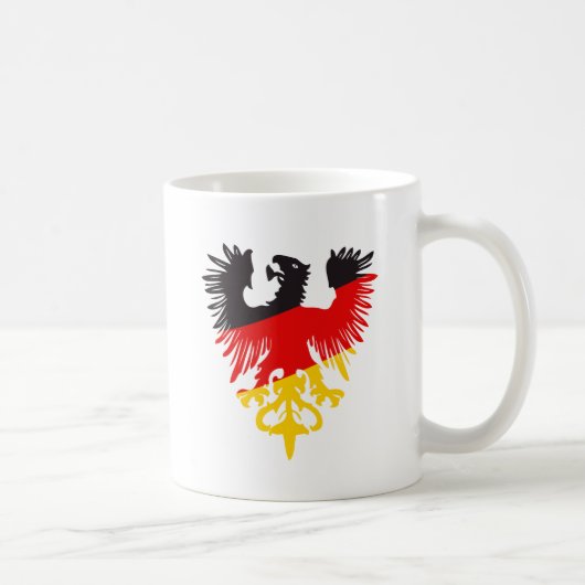 Deutscher Schwarzer Adler Kaffeetasse (Rechts)