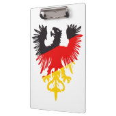 Deutscher Schwarzer Adler Klemmbrett (Links)