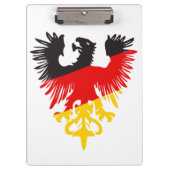 Deutscher Schwarzer Adler Klemmbrett (Vorderseite)