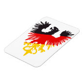 Deutscher Schwarzer Adler Magnet (Linke Seite)