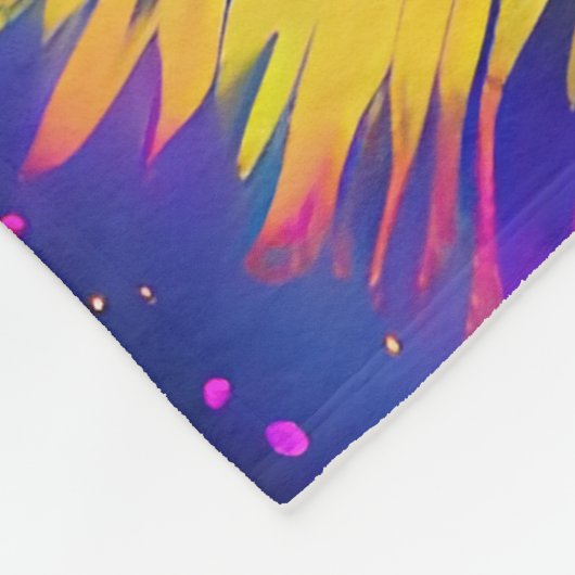 Deutscher Shepard Confetti Pop Art mit optionalem Fleecedecke (Ecke)