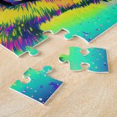 Deutscher Shepard Confetti Pop Art mit optionalem Puzzle (Seite)