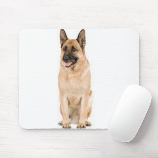 Deutscher Shephard Hund Mousepad (Mit Mouse)
