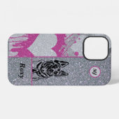 Deutscher Shepherd iPhone Case personalisierbar Hülle (Rückseite (Horizontal))