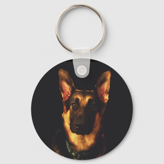 DEUTSCHER SHEPHERD Schlüsselanhänger (Vorderseite)