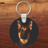 DEUTSCHER SHEPHERD Schlüsselanhänger (Vorderseite)