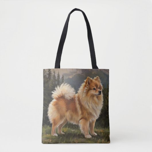 Deutscher Spitz Tasche (Vorderseite)