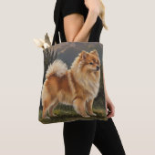 Deutscher Spitz Tasche (Von Nahem)