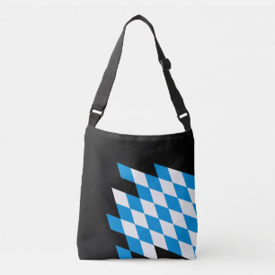 DEUTSCHER STAAT BAVARIENISCHER Flaggenfarben Tragetaschen Mit Langen Trägern