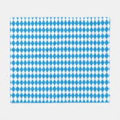 Deutscher Staat Bayerns - Muster für die Farbtöne Fleecedecke (Vorderseite (Horizontal))
