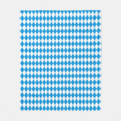 Deutscher Staat Bayerns - Muster für die Farbtöne Fleecedecke (Vorderseite)