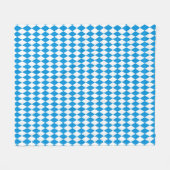 Deutscher Staat Bayerns - Muster für die Farbtöne Fleecedecke (Vorderseite (Horizontal))