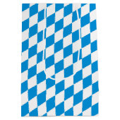 Deutscher Staat Bayerns - Muster für die Farbtöne Mittlere Geschenktüte (Rückseite)