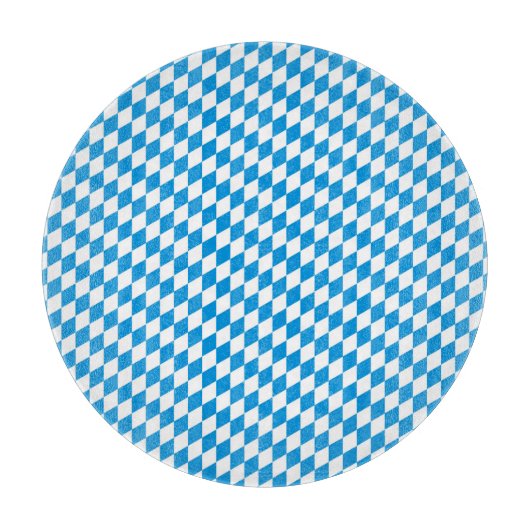 Deutscher Staat Bayerns - Muster für die Farbtöne Schneidebrett (Vorderseite)