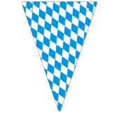 Deutscher Staat Bayerns - Muster für die Farbtöne Wimpelkette (Dritte Fahne)