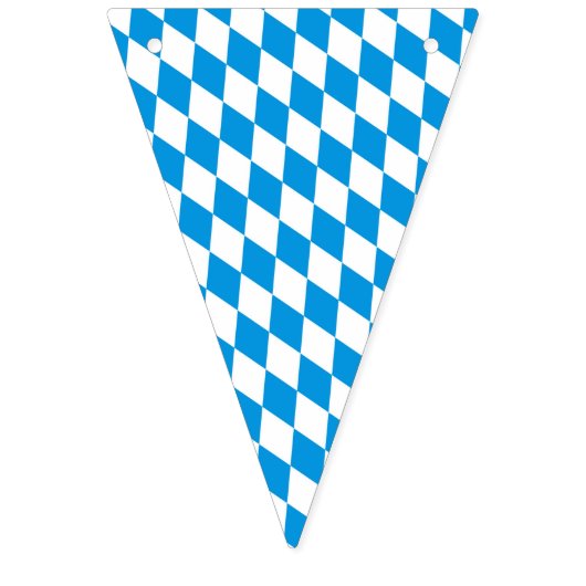 Deutscher Staat Bayerns - Muster für die Farbtöne Wimpelkette (Dritte Fahne)