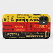 Deutscher Stadt-Fall Case-Mate iPhone Hülle (Rückseite (Horizontal))