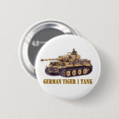 DEUTSCHER TIGER 1 TANK BUTTON (Vorne & Hinten)