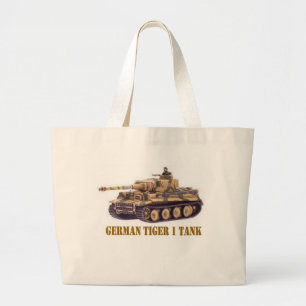 DEUTSCHER TIGER 1 TANK JUMBO STOFFBEUTEL
