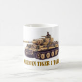 DEUTSCHER TIGER 1 TANK KAFFEETASSE (Mittel)