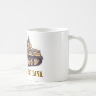 DEUTSCHER TIGER 1 TANK KAFFEETASSE