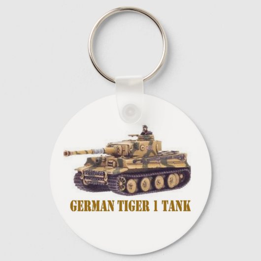 DEUTSCHER TIGER 1 TANK SCHLÜSSELANHÄNGER (Vorderseite)