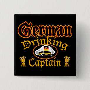 Deutscher trinkender Cptn Knopf Button