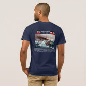 Deutscher U-Boot T - Shirt (Schwarz voll)