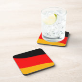 Deutscher Untersetzer der Flaggenkork (Rechte Seite)