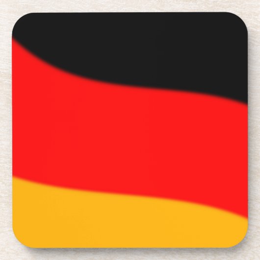 Deutscher Untersetzer der Flaggenkork (Vorderseite)
