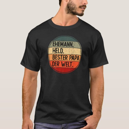 Deutscher Vater [Deutsch] T-Shirt (Vorderseite)