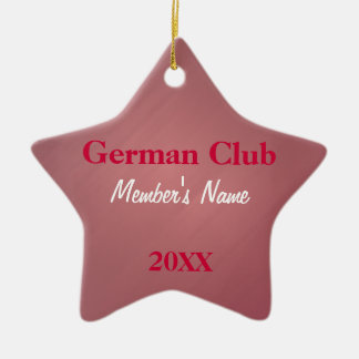 Deutscher Verein, Fremdsprache-Verein-Verzierungen Keramik Ornament