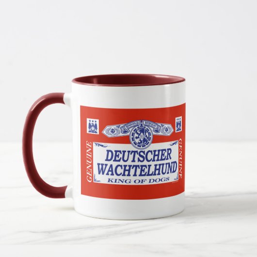 Deutscher Wachtelhund Tasse (Links)