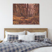 Deutscher Wald im Herbst (David Caspar Friedrich) Leinwanddruck (Insitu (Schlafzimmer))