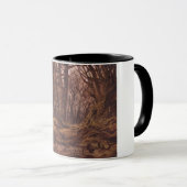 Deutscher Wald im Herbst (David Caspar Friedrich) Tasse (VorderseiteRechts)