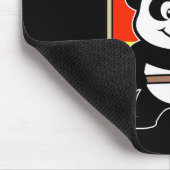 Deutscher Weightlift Panda Mousepad (Ecke)
