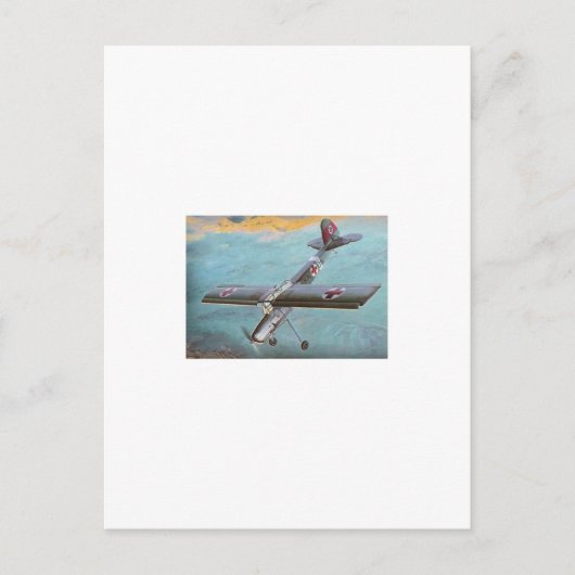 Deutscher Weltkrieg 1 Kämpfer Postkarte (Vorderseite)
