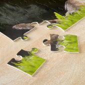 Deutscher Zeigerhund. Puzzle (Seite)