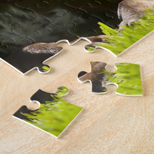 Deutscher Zeigerhund. Puzzle (Seite)