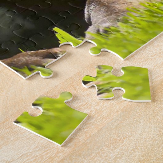 Deutscher Zeigerhund. Puzzle (Seite)