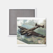 Deutscher Zweiter Weltkrieg Bf-110 im Flug Magnet (Vorderseite/Rückseite)